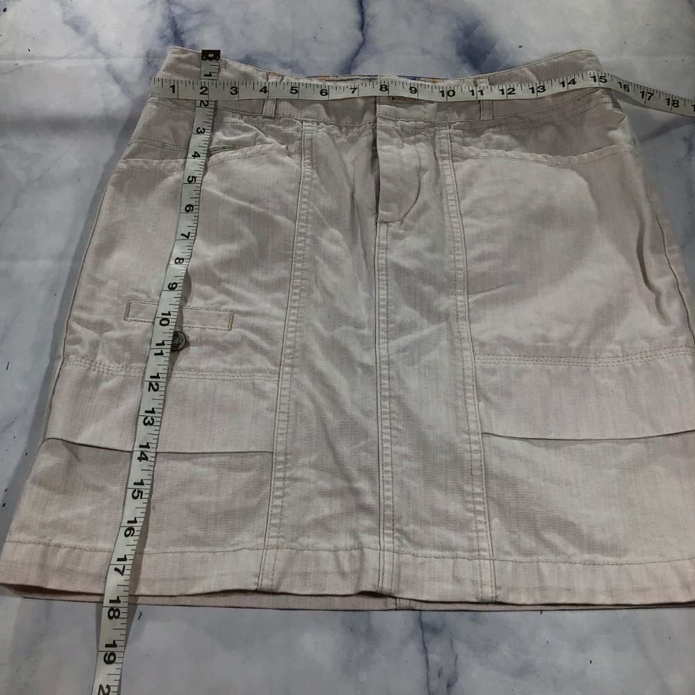 Anthropologie Hei Hei Tan Bicoastal Cargo Skirt - Picture 6 of 8